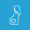 Возрастающая нагрузка во время беременности иконка