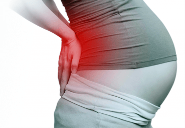 Болит спина при беременности?